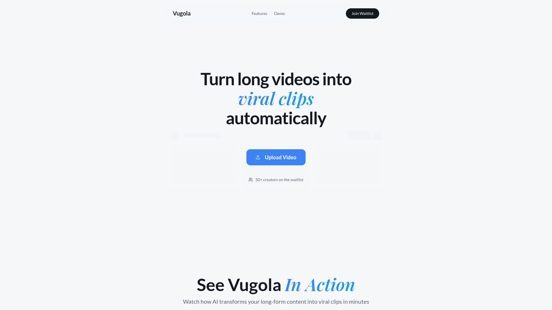 Screenshot of AI Clipping and Scheduling Tool