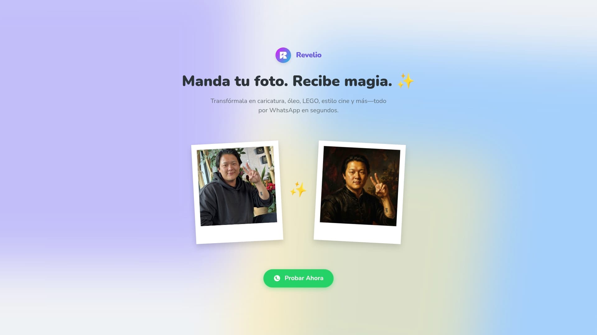 Screenshot of Revelio - Tu Editor AI