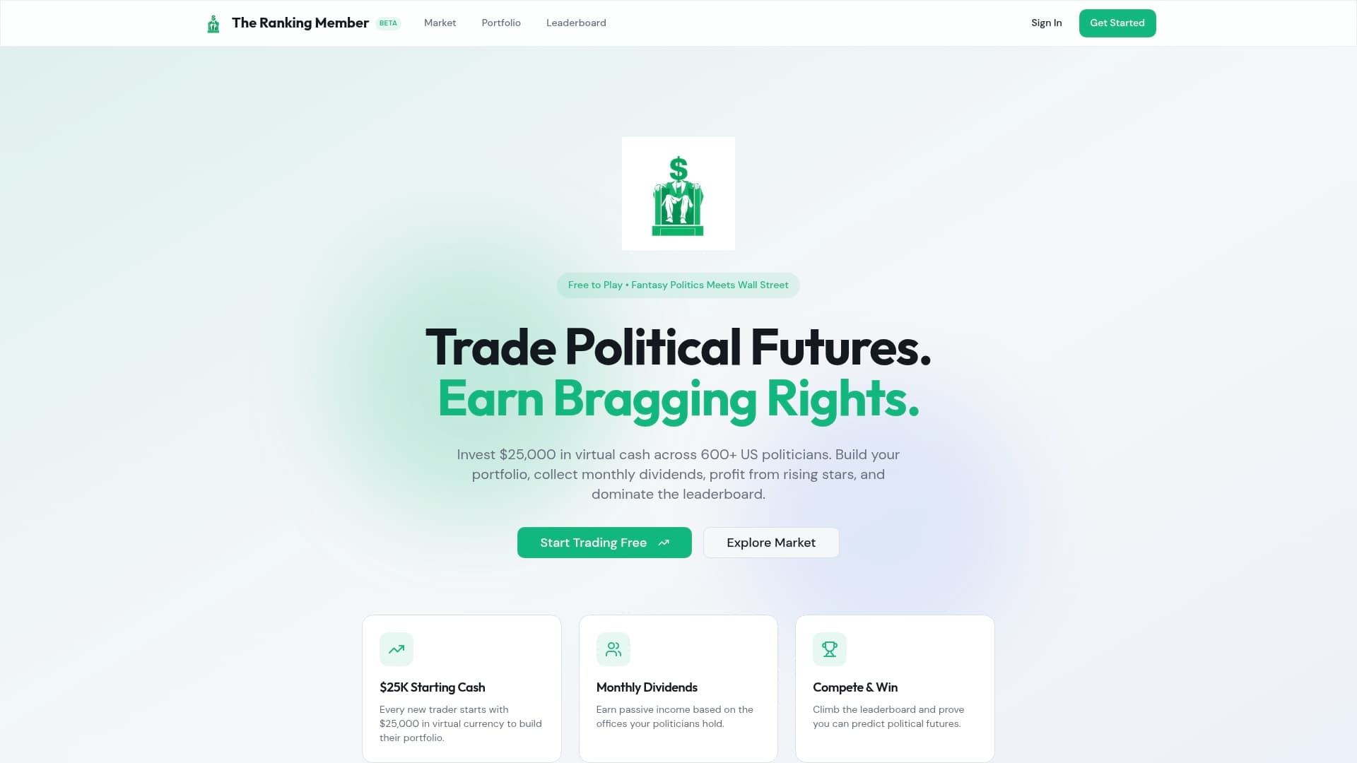 Screenshot of The Ranking Member